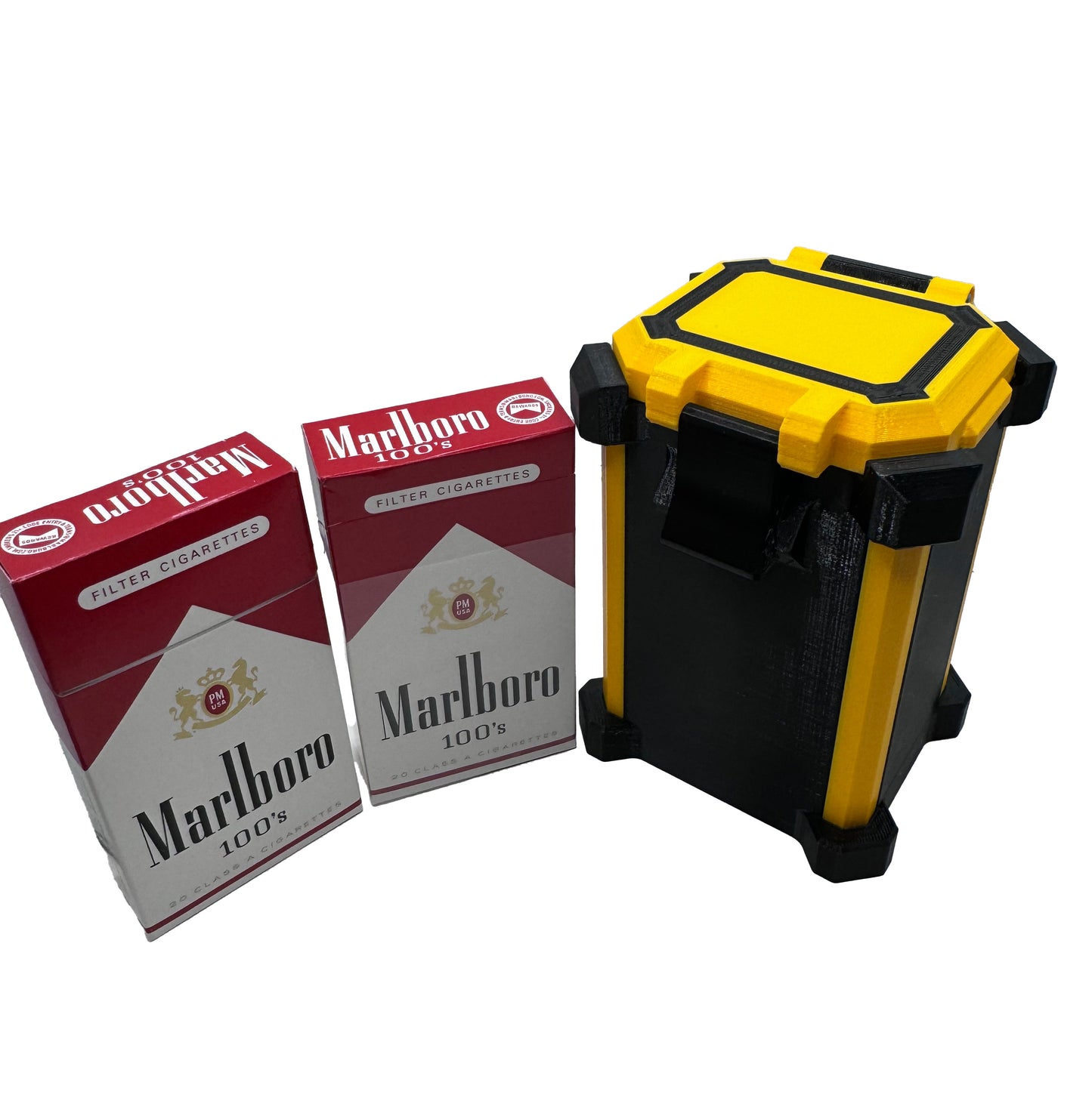 DEWALT ToughSystem Inspired Cigarette Case | The Original | Holds Two Packs | Great Gift