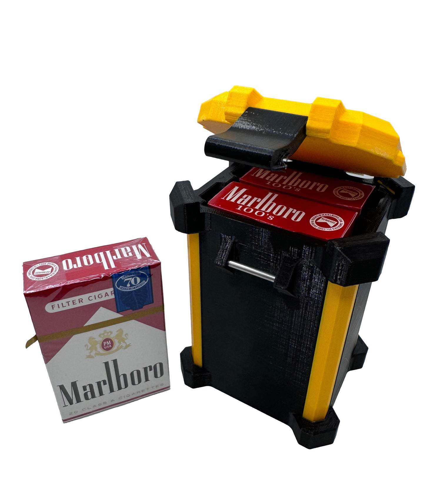 DEWALT ToughSystem Inspired Cigarette Case | The Original | Holds Two Packs | Great Gift