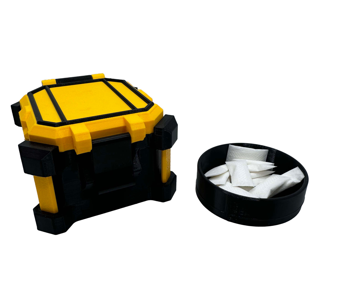 DEWALT Inspired ZYN Case | Holds 2 cans of ZYN  | Groomsmen Gift  |