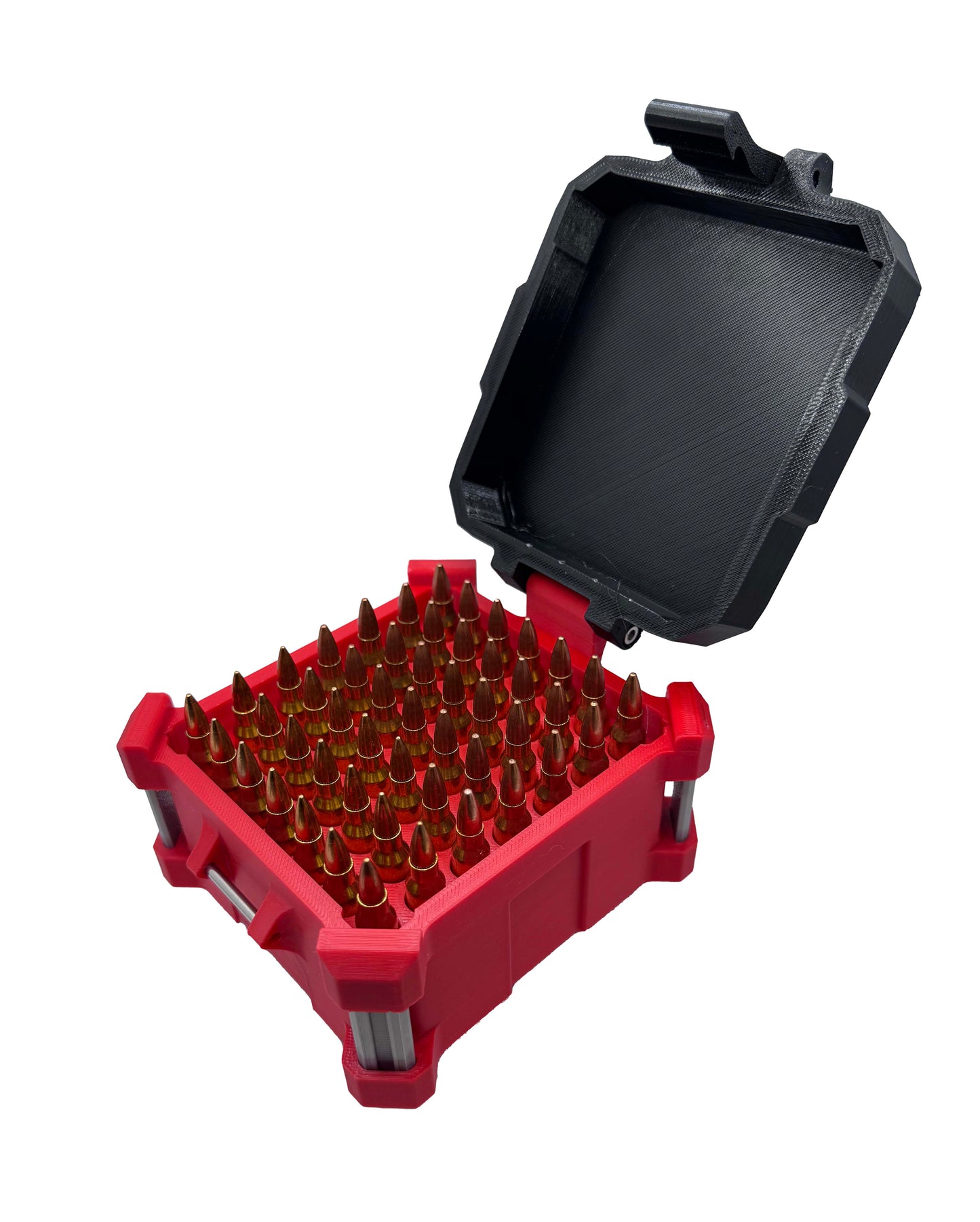 Milwaukee Packout Inspired .223 / 5.56 AMMO Case | Holds 49 Rounds | AR 15 Ammo Case  | The Ultimate Gift  | NEW For 2025!