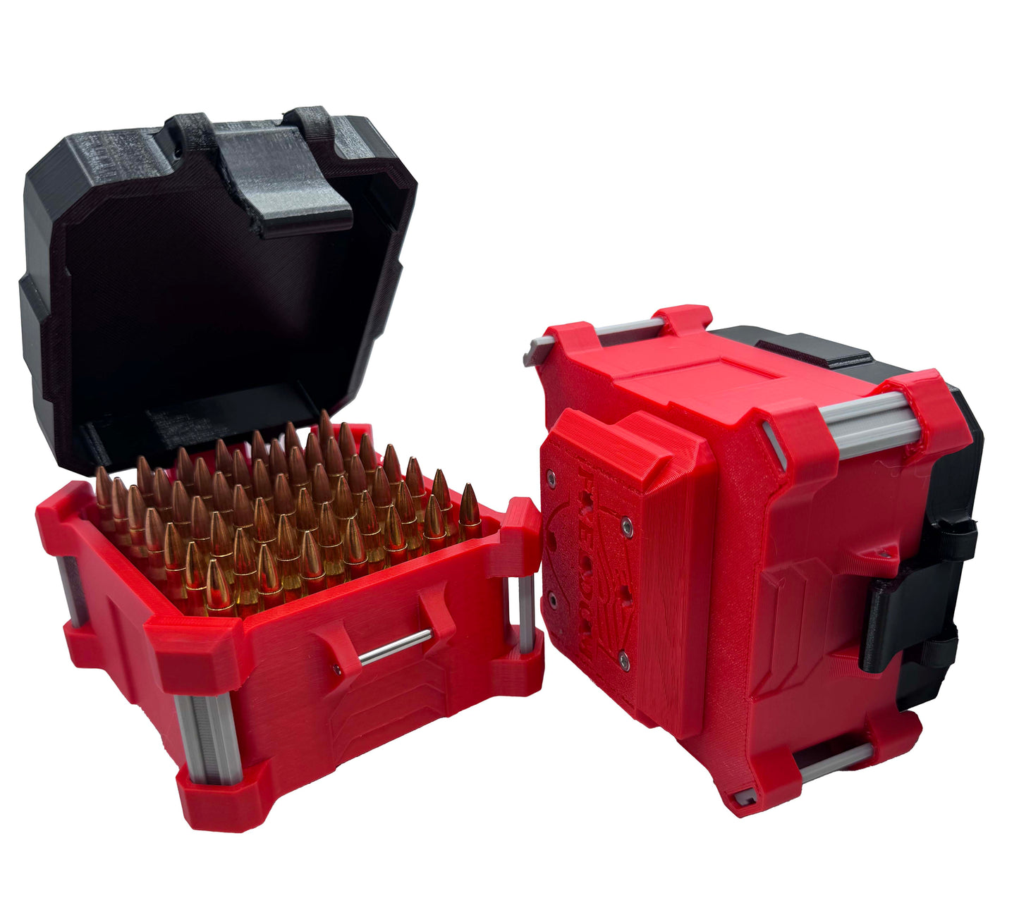 Milwaukee Packout Inspired .223 / 5.56 AMMO Case | Holds 49 Rounds | AR 15 Ammo Case  | The Ultimate Gift  | NEW For 2025!